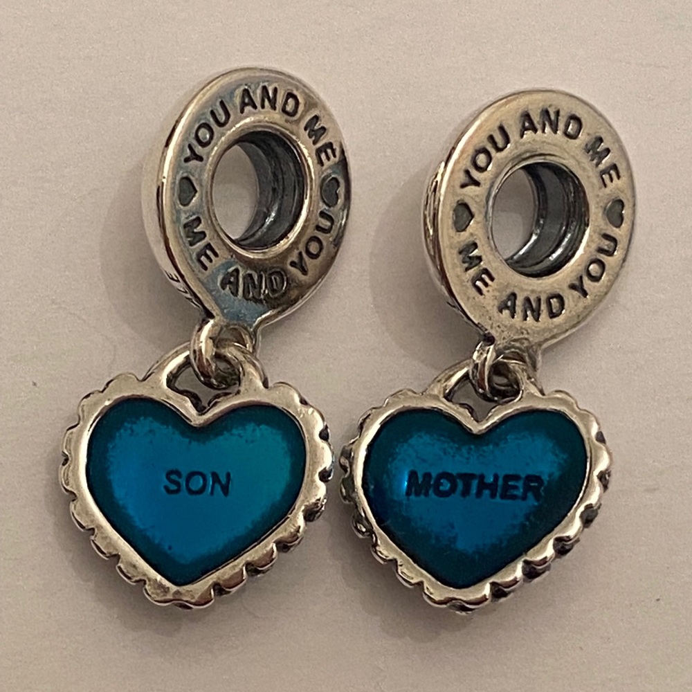 Pandora Mother/Son Charms Set